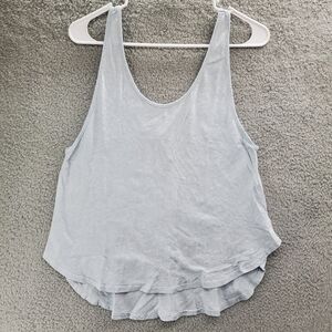 LA made Tank Top Womens Size Small Light Blue